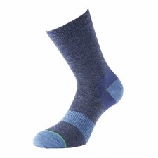 1000 Mile Approach Mens Walking Sock (Navy Blue) 6 to 8.5 Uk